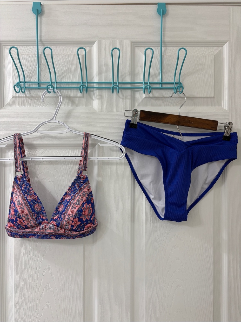 CUPSHE Women’s Purple & Pink Floral Bikini Set
